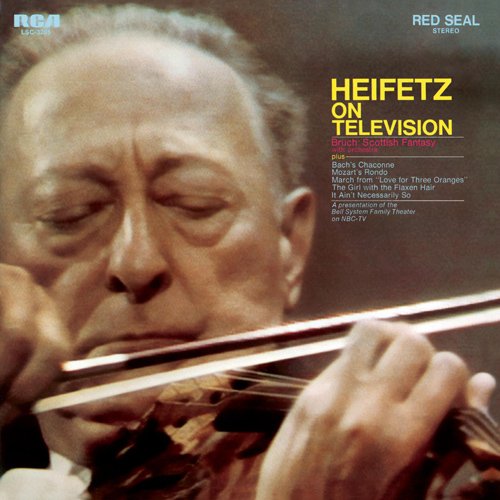 Imagen de apoyo de  Violin Recital: Heifetz, Jascha - BACH, J.S. / MOZART, W.A. / PROKOFIEV, S. / DEBUSSY, C. / GERSHWIN, G. / BRUCH, M. (Heifetz On Television)