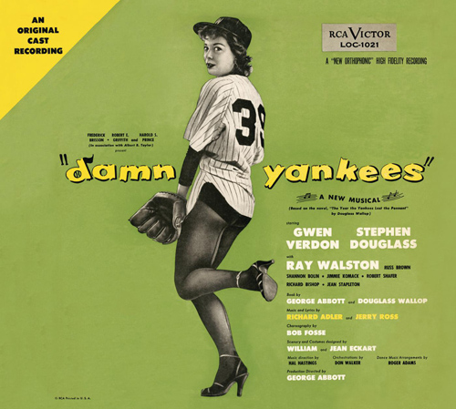 Imagen de apoyo de  ADLER, R.: Damn Yankees [Musical] (Verdon, Douglass, Walston, Broadway Revival Cast Orchestra, Hastings)