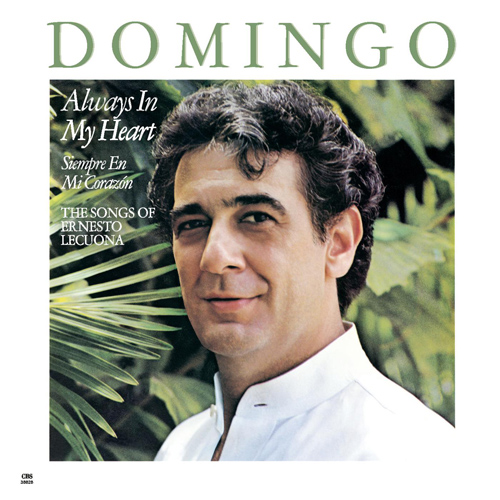 Imagen de apoyo de  LECUONA, E.: Vocal Music (Siempre en mi corazón) (Plácido Domingo, Royal Philharmonic, Holdridge)
