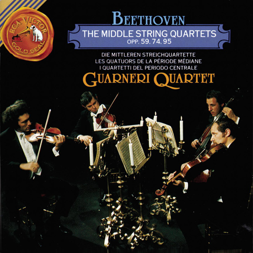 Imagen de apoyo de  BEETHOVEN, L. van: String Quartets Nos. 7-11 (The Middle String Quartets) (Guarneri Quartet)