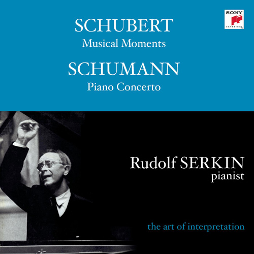 Imagen de apoyo de  SCHUMANN, R.: Piano Concerto, Op. 54 / Introduction and Allegro appassionato / SCHUBERT, F.: Moments musicaux (R. Serkin, Ormandy)