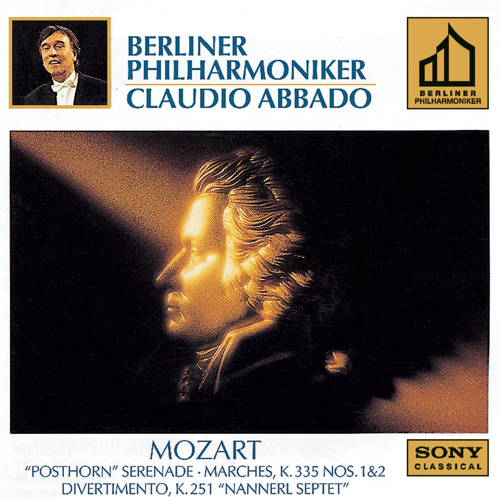 Imagen de apoyo de  MOZART, W.A.: Marches Nos. 1 and 2 / Serenade No. 9 / Divertimento No. 11 (Berlin Philharmonic, Abbado)
