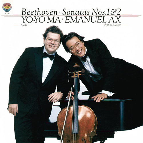 Imagen de apoyo de  BEETHOVEN, L. van: Cello Sonatas Nos. 1 and 2 (Yo-Yo Ma, Ax)