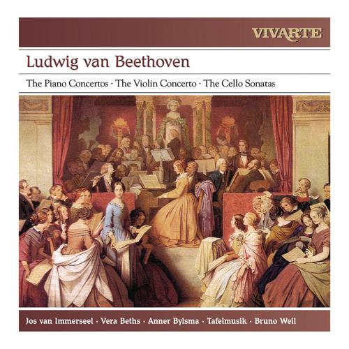 Imagen de apoyo de  BEETHOVEN, L. van: Piano Concertos / Violin Concerto / Cello Sonatas (Immerseel, Beths, Bylsma)