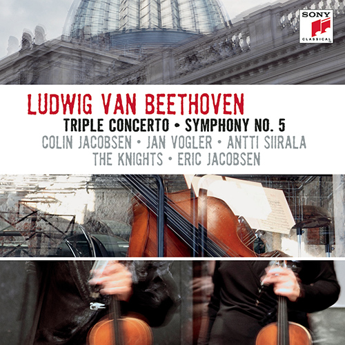 Imagen de apoyo de  BEETHOVEN, L. van: Triple Concerto for Violin, Cello and Piano / Symphony No. 5 (C. and E. Jacobsen, Vogler, Siirala, The Knights)