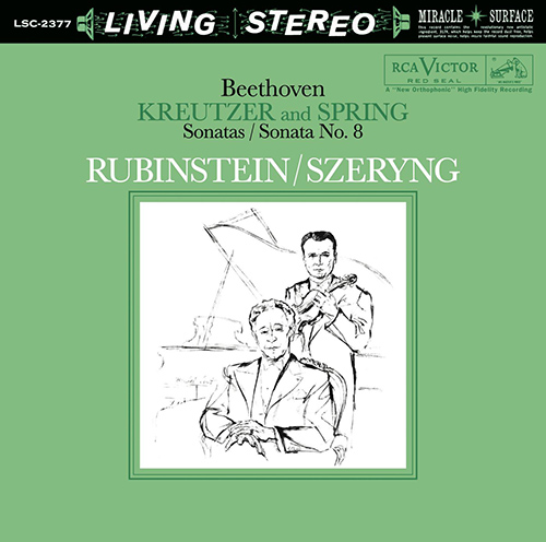 Imagen de apoyo de  BEETHOVEN, L. van: Violin Sonatas Nos. 5, "Spring", 8 and 9, "Kreutzer" (Szeryng, Rubinstein)