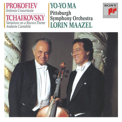 Imagen de apoyo de  PROKOFIEV, S.: Symphony-Concerto, Op. 125 / TCHAIKOVSKY, P.I.: Variations on a Rococo Theme (Yo-Yo Ma, Pittsburgh Symphony, Maazel)