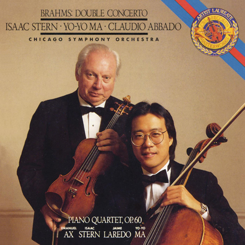 Imagen de apoyo de  BRAHMS, J.: Double Concerto for Violin and Cello, Op. 102 / Piano Quartet No. 3 (Stern, Laredo, Yo-Yo Ma, Ax)
