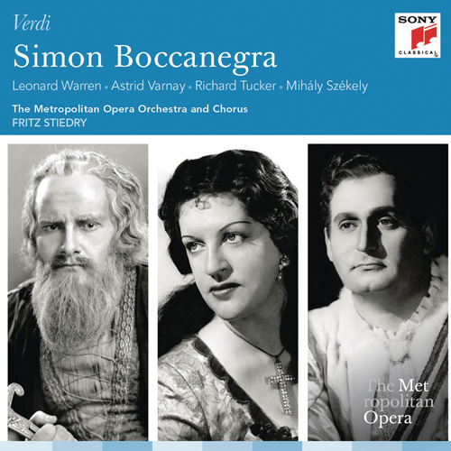 Imagen de apoyo de  VERDI, G.: Simon Boccanegra [Opera] (Warren, Varnay, Tucker, Metropolitan Opera Chorus and Orchestra, Stiedry)