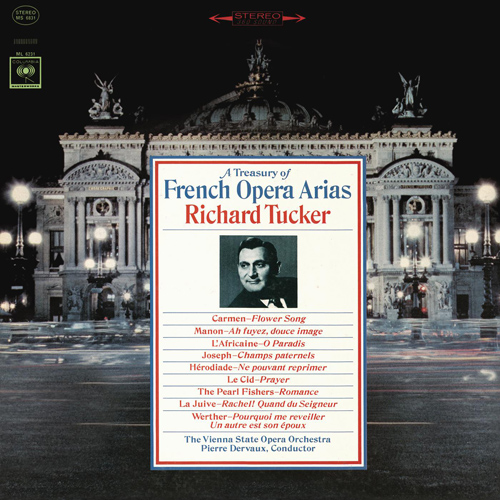 Imagen de apoyo de  Opera Arias (Tenor): Tucker, Richard - MASSENET, J. / BIZET, G. / HALÉVY, F. / MÉHUL, E.-N. / MEYERBEER, G. (A Treasury of French Opera Arias)