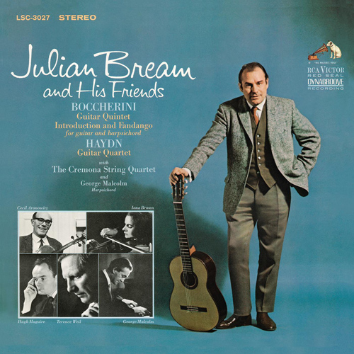Imagen de apoyo de  BOCCHERINI, L.: Guitar Quintet No. 7 / Introduction and Fandango / HAYDN, J.: String Quartet No. 8 (Julian Bream and Friends)