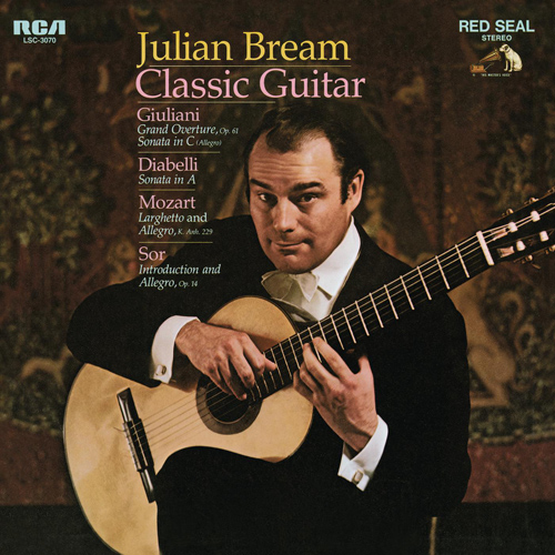 Imagen de apoyo de  Guitar Recital: Bream, Julian - GIULIANI, M. / DIABELLI, A. / MOZART, W.A. / SOR, F. (Classic Guitar)