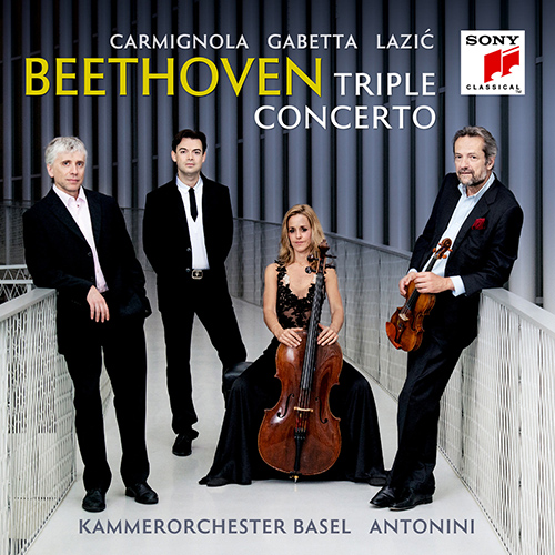 Imagen de apoyo de  BEETHOVEN, L. van: Triple Concerto (Carmignola, Gabetta, Lazić, Basel Chamber Orchestra, Antonini)