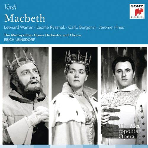 Imagen de apoyo de  VERDI, G.: Macbeth [Opera] (Warren, Rysanek, Bergonzi, Metropolitan Opera Chorus and Orchestra, Leinsdorf)