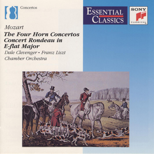 Imagen de apoyo de  MOZART, W.A.: Horn Concertos Nos. 1-4 / MOZART, L.: Sinfonia pastorale (Clevenger, Franz Liszt Chamber Orchestra, Rolla)