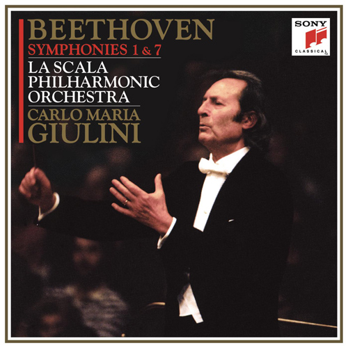 Imagen de apoyo de  BEETHOVEN, L. van: Symphonies Nos. 1 and 7 (Milan La Scala Philharmonic, Giulini)