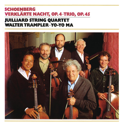 Imagen de apoyo de  SCHOENBERG, A.: Verklärte Nacht / String Trio (Remastered) (Trampler, Yo-Yo Ma, Juilliard String Quartet)