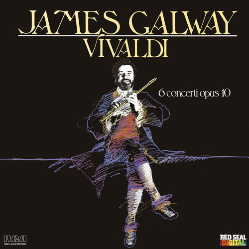 Imagen de apoyo de  VIVALDI, A.: Flute Concertos, Op. 10, Nos. 1-6 (Galway, New Irish Chamber Orchestra, Proud)