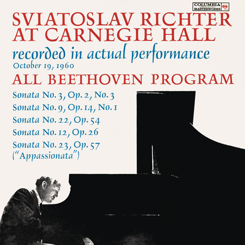 Imagen de apoyo de  BEETHOVEN, L. van: Piano Music (Richter Live at Carnegie Hall, October 19, 1960)