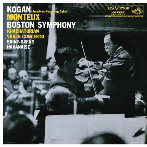 Imagen de apoyo de  KHACHATURIAN, A.I.: Violin Concerto in D Minor / SAINT-SAËNS, C.: Havanaise (Kogan, Boston Symphony, Monteux)