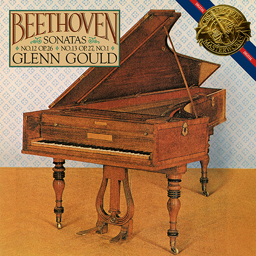 Imagen de apoyo de  BEETHOVEN, L. van: Piano Sonatas Nos. 12 and 13 [Gould Remastered]