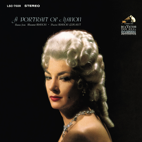 Imagen de apoyo de  MASSENET, J. / PUCCINI, G.: Portrait of Manon (A) (Moffo, Kerns, Di Stefano, Alberti, Casula, RCA Italiana Opera Chorus and Orchestra, Leibowitz)
