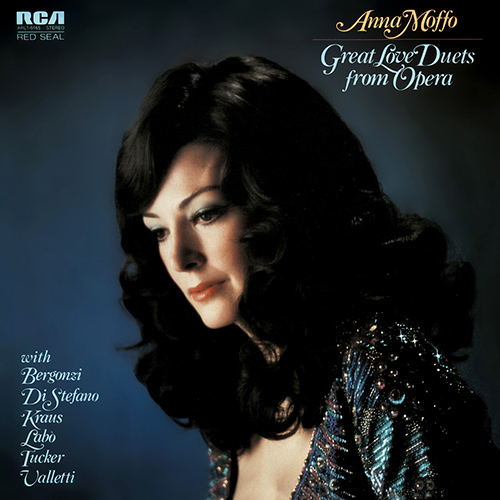 Imagen de apoyo de  Opera Arias (Soprano): Moffo, Anna - PUCCINI, G. / DONIZETTI, G. / MASSENET, J. / VERDI, G. (Great Love Duets from Opera)