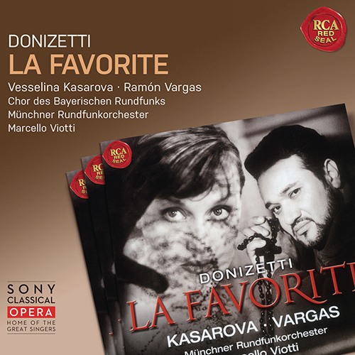 Imagen de apoyo de  DONIZETTI, G.: Favorite (La) [Opera] (Kasarova, Vargas, Bavarian Radio Chorus, Munich Radio Orchestra, Viotti)