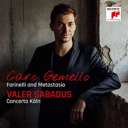 Imagen de apoyo de  Vocal Recital (Counter-Tenor): Sabadus, Valer - CALDARA, A. / CONFORTO, N. / GIACOMELLI, G. / HASSE, J.A. (Caro gemello - Farinelli and Metastasio)