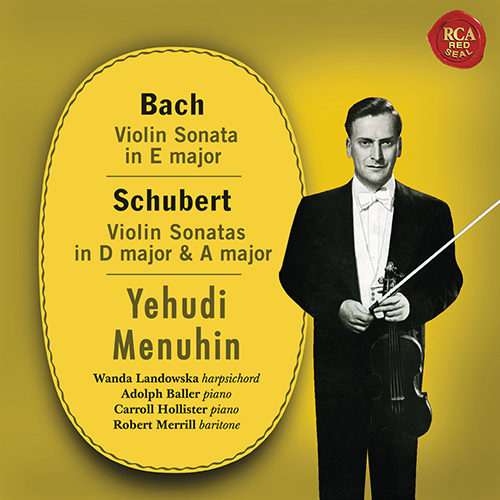Imagen de apoyo de  Violin Recital: Menuhin, Yehudi - BACH, J.S. / SCHUBERT, F. / ELGAR, E. / DEBUSSY, C. / RACHMANINOV, S. / HANDEL, G.F.
