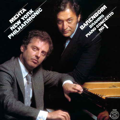 Imagen de apoyo de  BRAHMS, J.: Piano Concerto No. 1 (Barenboim, New York Philharmonic, Mehta)