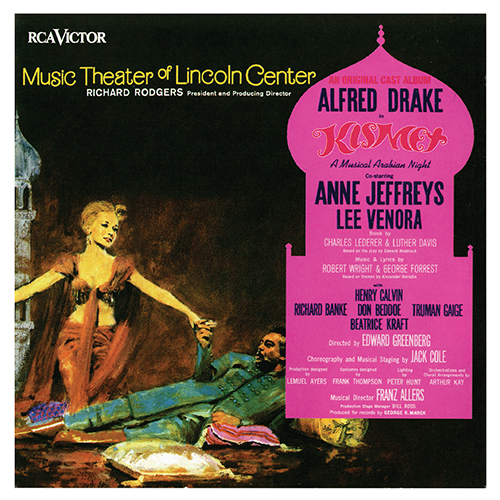 Imagen de apoyo de  WRIGHT, R. / FORREST, G.: Kismet [Musical] (Music Theater of Lincoln Center Cast Recording) (1965)