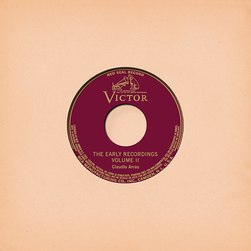 Imagen de apoyo de  ARRAU, Claudio:  Early Recordings (The), Vol. 2 - Weber and Beethoven