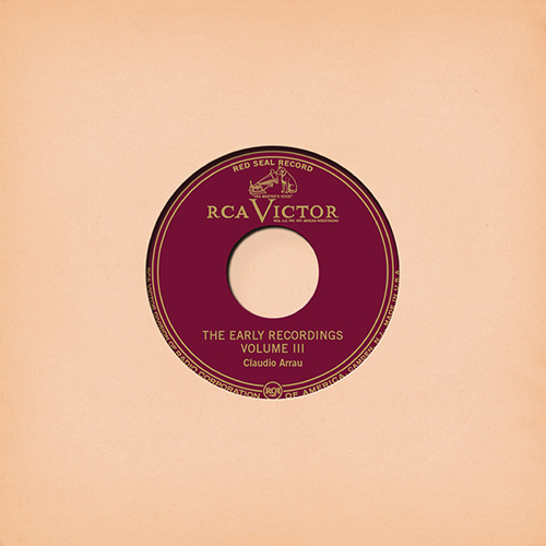 Imagen de apoyo de  ARRAU, Claudio:  Early Recordings (The), Vol. 3 - Schumann