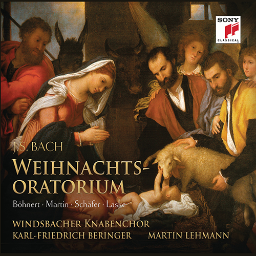 Imagen de apoyo de  BACH, J.S.: Christmas Oratorio, BWV 248 (Böhnert, Martin, M. Schäfer, Windsbacher Knabenchor, Beringer, Lehmann)