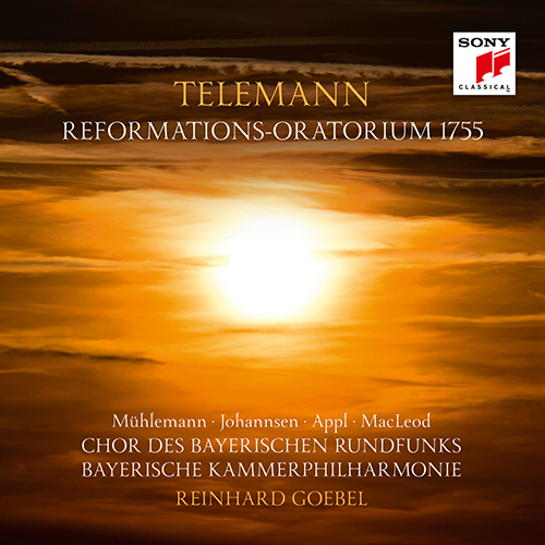 Imagen de apoyo de  TELEMANN, G.P.: Holder Friede, heilger Glaube [Oratorio] (Mühlemann, Johannsen, Appl, Bavarian Radio Chorus, Bavarian Chamber Philharmonic, Goebel)