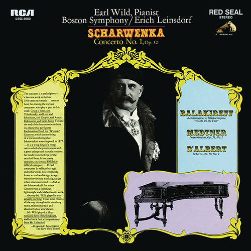 Imagen de apoyo de  Piano Recital: Wild, Earl - SCHARWENKA, X. / BALAKIREV, M.A. / MEDTNER, N. / ALBERT, E. d'