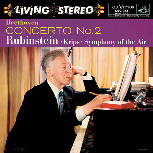 Imagen de apoyo de  BEETHOVEN, L. van: Piano Concerto No. 2 (Rubinstein, Symphony of the Air, Krips)