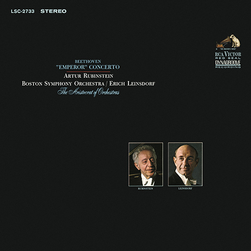 Imagen de apoyo de  BEETHOVEN, L. van: Piano Concerto No. 5, "Emperor" (Rubinstein, Boston Symphony, Leinsdorf)