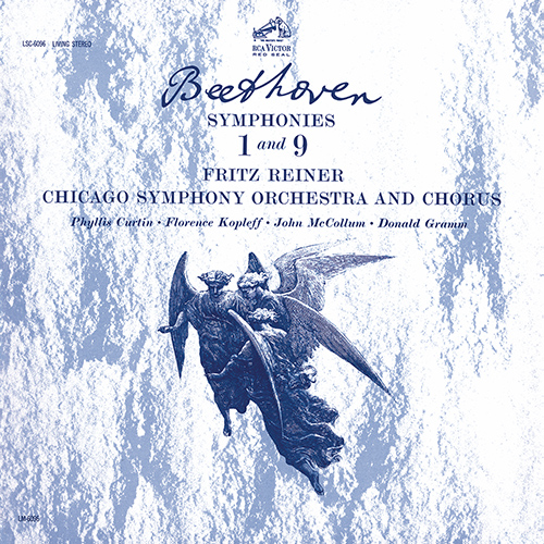 Imagen de apoyo de  BEETHOVEN, L. van: Symphonies Nos. 1 and 9 (Chicago Symphony Chorus and Orchestra, Reiner)