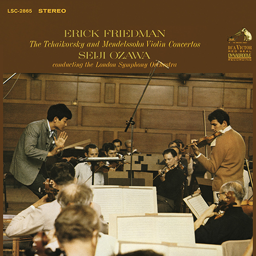 Imagen de apoyo de  TCHAIKOVSKY, P.I.: Violin Concerto, Op. 35 / MENDELSSOHN, Felix: Violin Concerto, Op. 64 (E. Friedman, London Symphony, Seiji Ozawa)