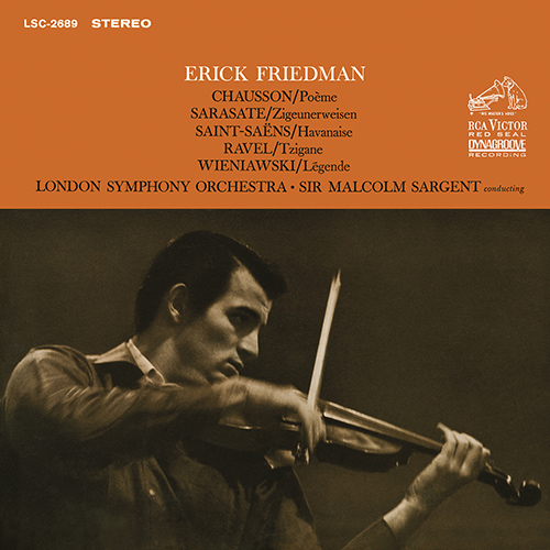 Imagen de apoyo de  Violin Recital: Friedman, Erick - SARASATE, P. de / WIENIAWSKI, H. / SAINT-SAËNS, C. / CHAUSSON, E. / RAVEL, M.