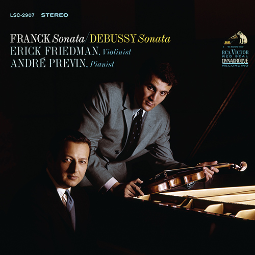 Imagen de apoyo de  FRANCK, C.: Violin Sonata / DEBUSSY, C.: Violin Sonata in G Minor (Friedman, Previn)