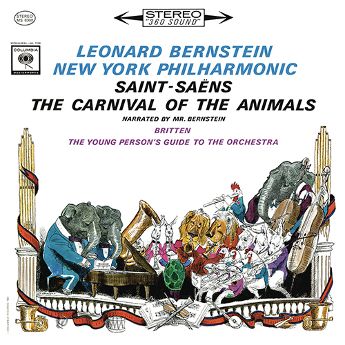 Imagen de apoyo de  SAINT-SAËNS, C.: Carnival of the Animals / BRITTEN, B.: The Young Person's Guide to the Orchestra (New York Philharmonic, Bernstein) (Remastered)