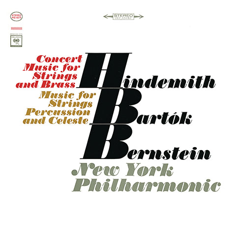 Imagen de apoyo de  BARTÓK, B.: Music for Strings, Percussion and Celesta / HINDEMITH, P.: Bostoner Sinfonie (New York Philharmonic, Bernstein) (Remastered)
