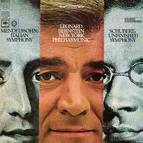Imagen de apoyo de  MENDELSSOHN, Felix: Symphony No. 4, "Italian" / SCHUBERT, F.: Symphony in B Minor, "Unfinished" (New York Philharmonic, Bernstein) (Remastered)