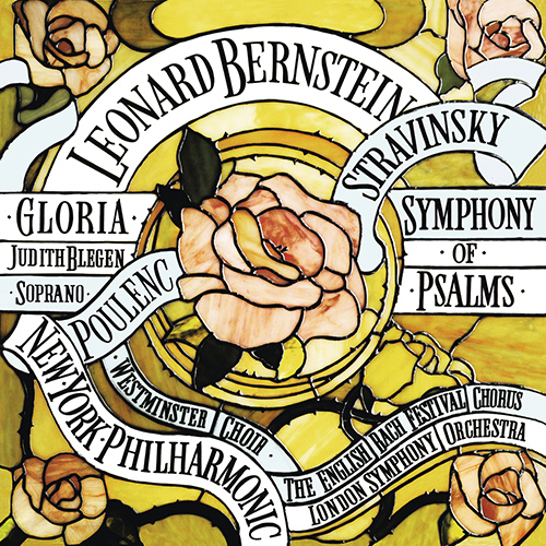Imagen de apoyo de  POULENC, F.: Gloria / STRAVINSKY, I.: Symphony of Psalms (1948 version) (Westminster Choir, English Bach Festival Choir, Bernstein) (Remastered)