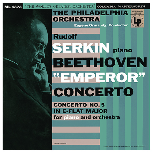 Imagen de apoyo de  BEETHOVEN, L. van: Piano Concerto No. 5, "Emperor" (R. Serkin, Philadelphia Orchestra, Ormandy)