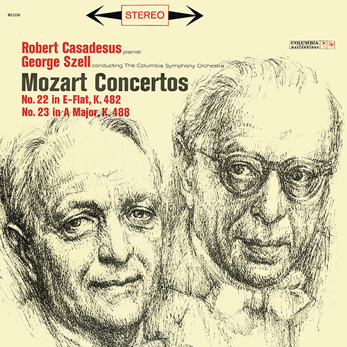 Imagen de apoyo de  MOZART, W.A.: Piano Concertos Nos. 22 and 23 (R. Casadesus, Columbia Symphony, Szell)