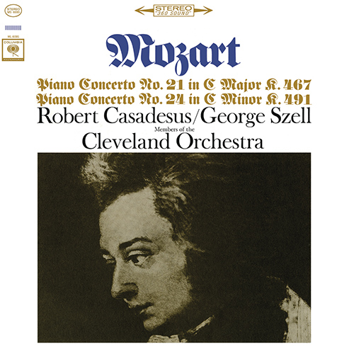 Imagen de apoyo de  MOZART, W.A.: Piano Concertos Nos. 21 and 24 (R. Casadesus, Cleveland Orchestra, Szell)